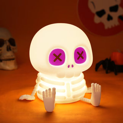 🔥 Last Day 49% OFF👻Halloween Skull Night Light 🎃🦇