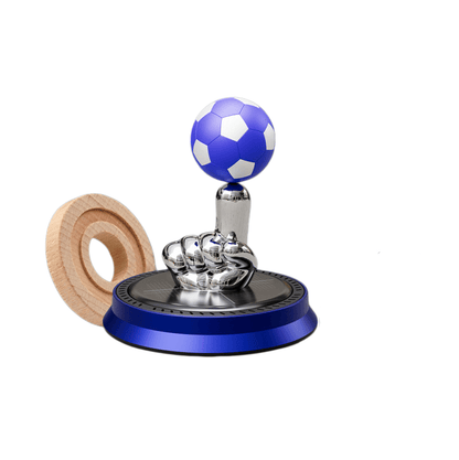 ⚽🚗Solar Rotating Football Car Air Freshener & Aromatherapy Diffuser