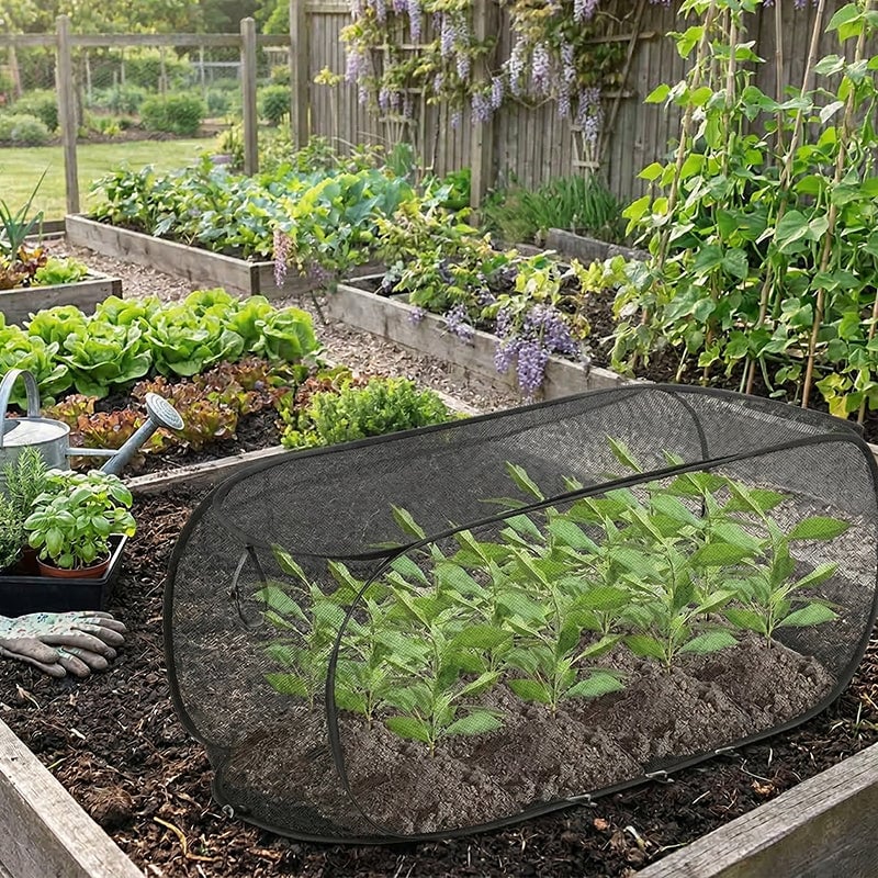 ⏰Free Shipping-Pop-Up Plant Protection Mesh Cover🌱🛡️
