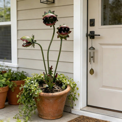 🎁Last Day Promotion 49% OFF🎋Handcrafted Outdoor Carnivorous Plant Decor – Unique Gardening Gift