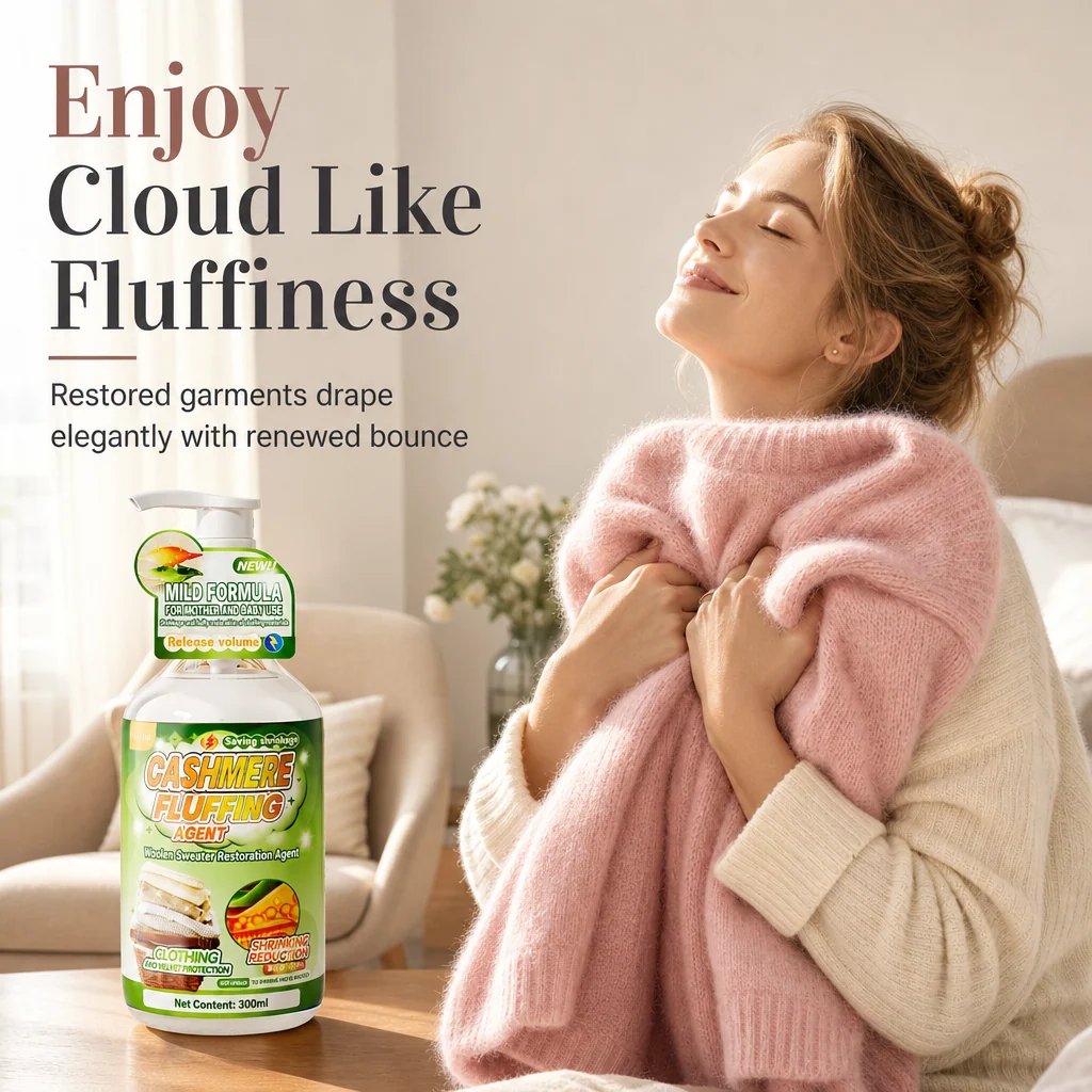 🧶 Wool & Cashmere Sweater Softening and Reshaping Care🍀