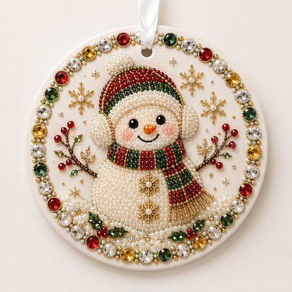 ✨ DIY-Weihnachtsschmuckkollektion aus Perlen und Edelsteinen