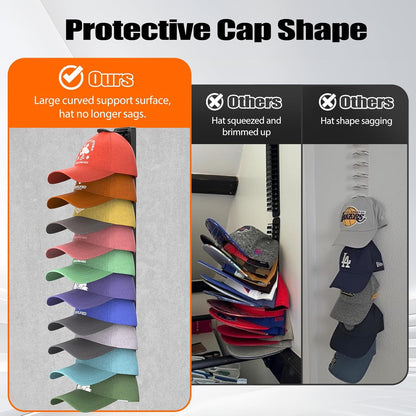 🏆 35K+ SOLD!🧢New Hat Organizer for Baseball Caps