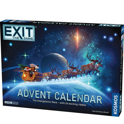 🎄⏱️Christmas Escape Room Advent Calendar – 24 Days of Space-Themed Riddles, Puzzles & Holiday Surprises(📦Buy 2 Free Shipping)