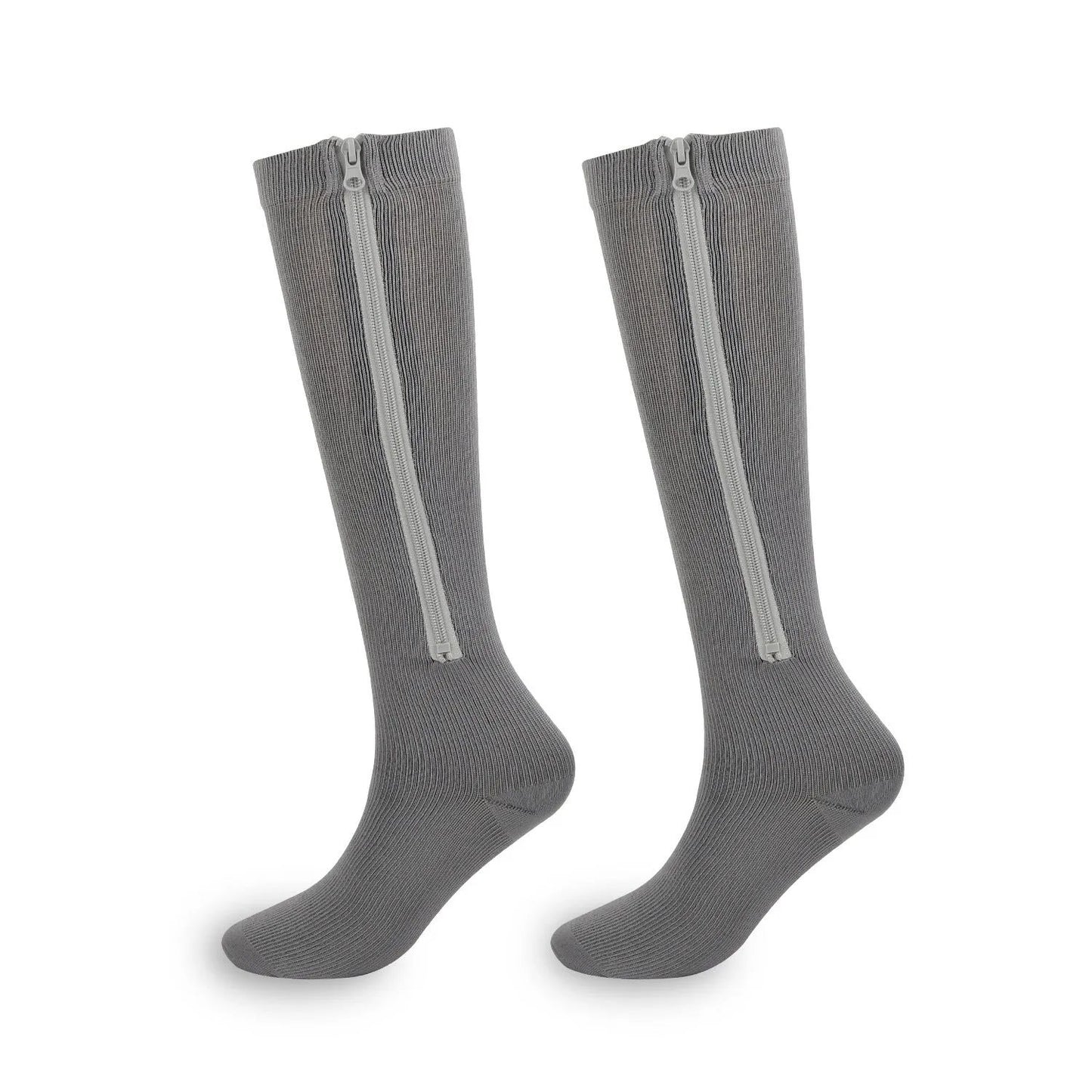 ❌No More Struggle 🏃‍♂️ Sports Zipper Socks – Comfort, Support & Easy On/Off