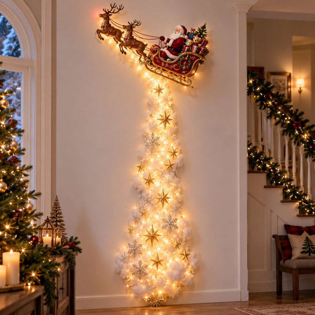 Christmas Magic Trail Wall Light style
