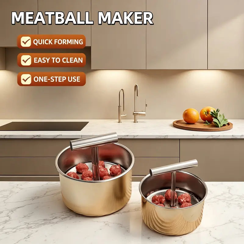 🥩Meatball Maker Spoon – Stainless Steel, Non-Stick, Perfect Homemade Meatballs
