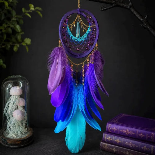 🔥Last Day 49% OFF – ✨ Celestial Galaxy Handmade Dreamcatcher