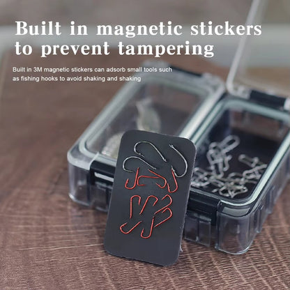 Magnetic fish hook storage cube