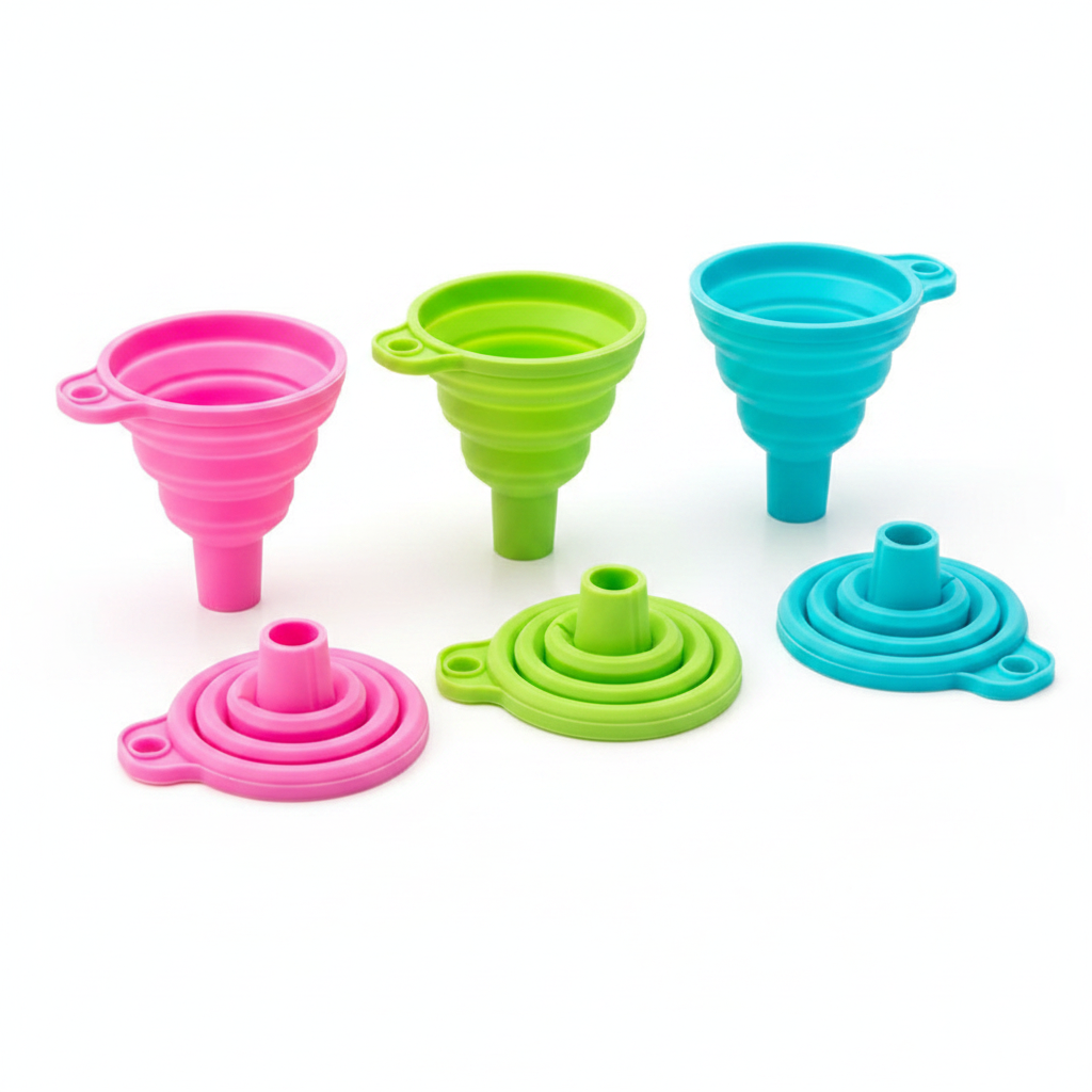 Collapsible Silicone Funnel Product Photo