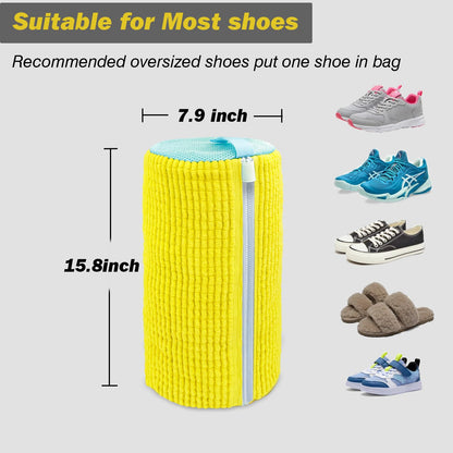 🔥Last Day 50% OFF - Microfiber Shoe Washing Machine Bag for Sneakers