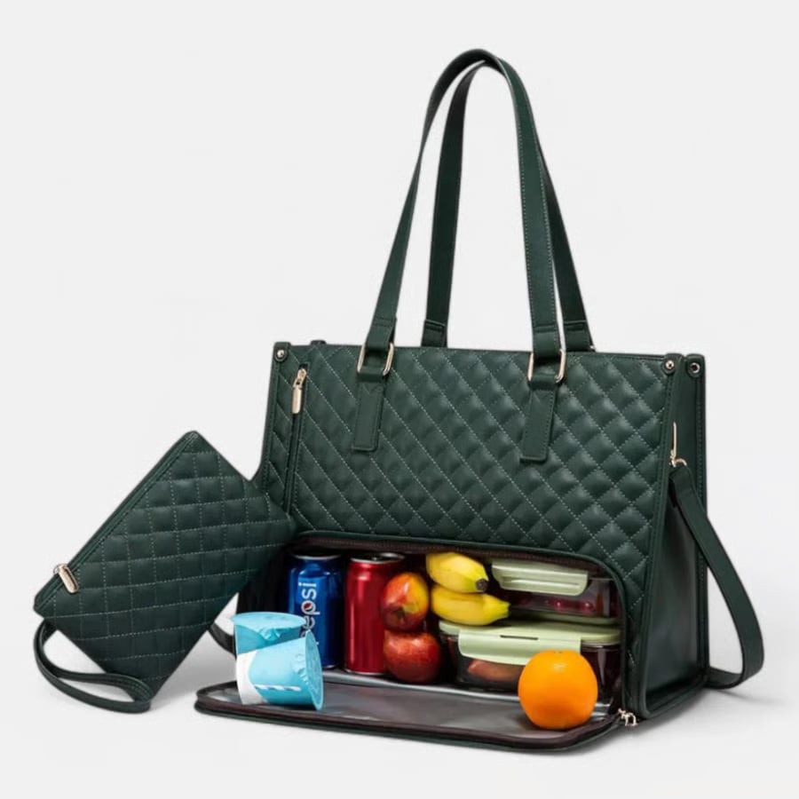2026 Hot Sale 💝2 in 1 Tote Bag Lunch Bag Combo💝