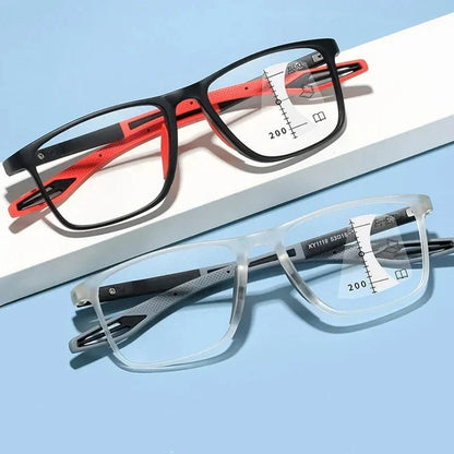 🔥Last Day 50% OFF - Multifocal Glasses [Adaptive Technology] —No more switching!