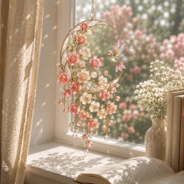 🔥Last Day 50% OFF - 🌸Crystal Garden Suncatcher