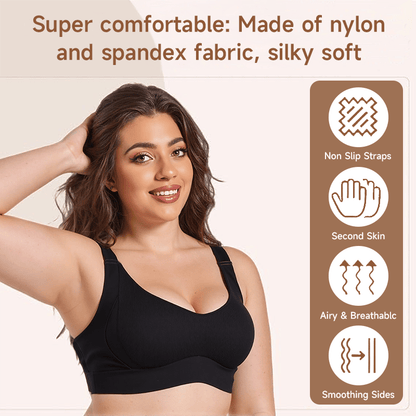 🎁Last Day Discount - 50% OFF🔥Super Firming Wire-Free Push Up Bra All-Day Comfort No More Sagging