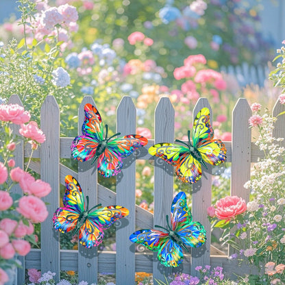 🔥Hot Sale - 50% OFF🔥🦋4Pcs Butterfly  Wall Decor