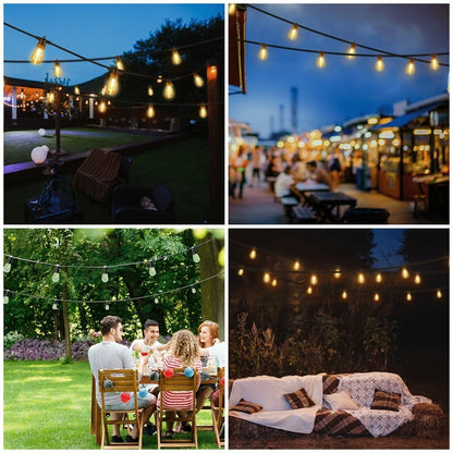 49% OFF🔥- Solar Powered LED Outdoor String Lights