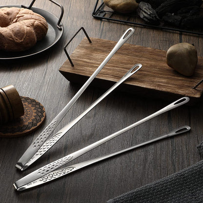 (🔥2026 New Year Sale-49% OFF) Stainless Steel Grill Tongs