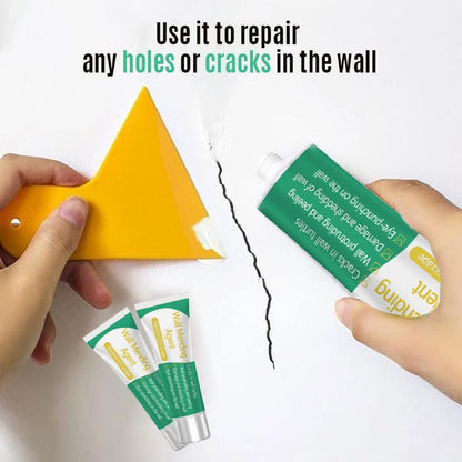 🛠️ BUY 2 GET 1 FREE! 🧱 Wall Mending Agent Repair Paste – Fills Cracks & Holes, Easy to Sand & Perfect for Smooth, Durable Wall Repairs 🏠