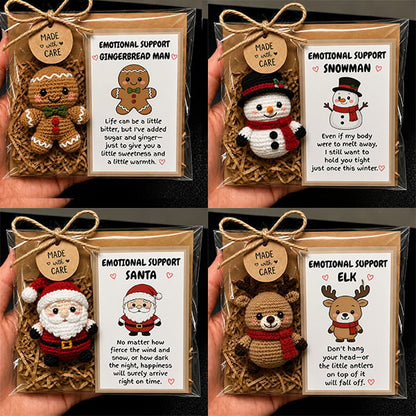 🔥Last Day 49% OFF 🎁💕 Handmade Christmas Therapy Plush Crew🎄✨