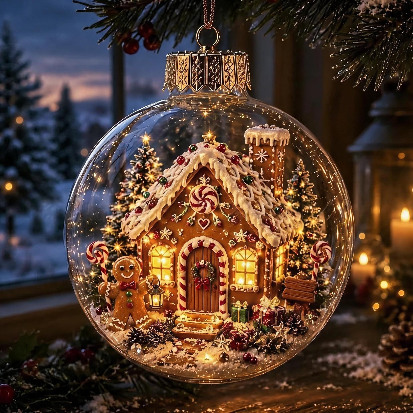 🔥 LAST DAY 49% OFF – 🎄Glowing Christmas Diorama Ornament | Mini Light-Up Holiday Scenes with Cozy Warm Glow & Ready-to-Hang Design ✨