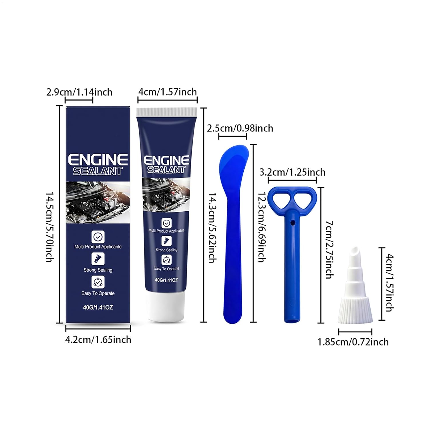 ⚙️Automotive Engine High Temperature Sealant 🔥Multi-Purpose Permanent Leak Sealing 🛠️Easy DIY Car Repair