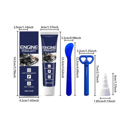 ⚙️Automotive Engine High Temperature Sealant 🔥Multi-Purpose Permanent Leak Sealing 🛠️Easy DIY Car Repair