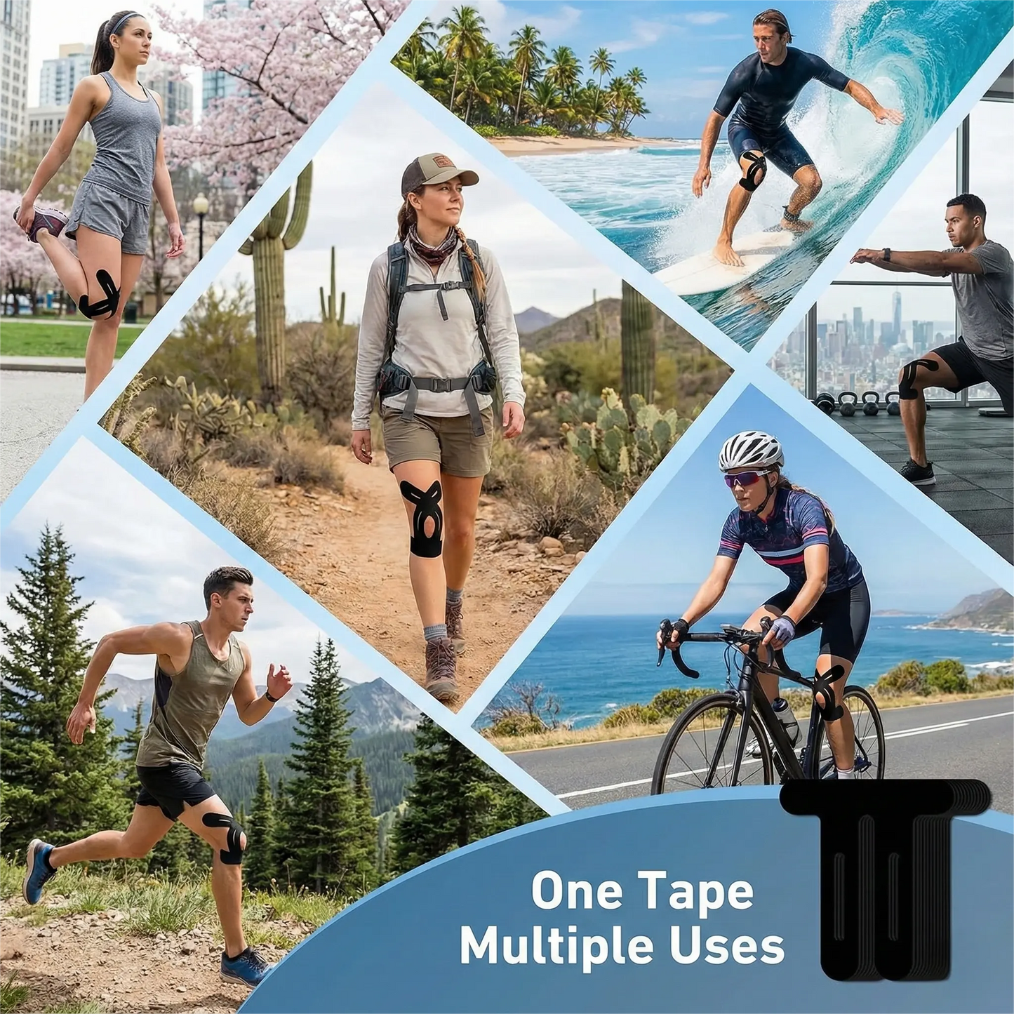 👉 BestJas™ Knee Pain Relief Tape – 44% OFF Today Only (Precut 12PCS)