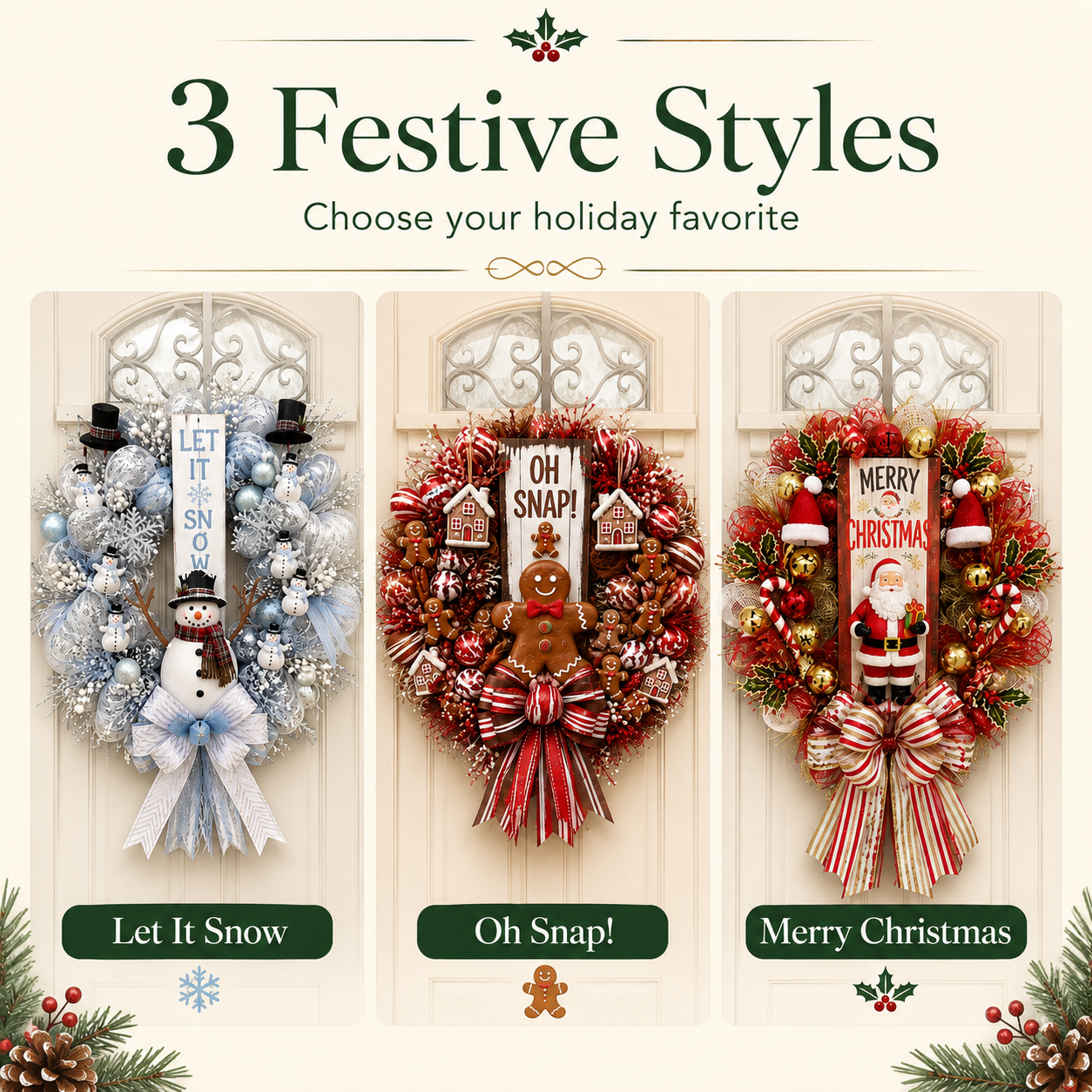 JaylensWreaths™ Christmas Wreaths