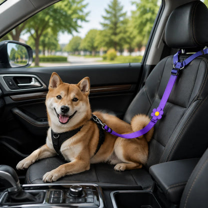 💖BUY 1 GET 1 FREE 🎁2-in-1 Dog Car Seat Belt & Walking Leash