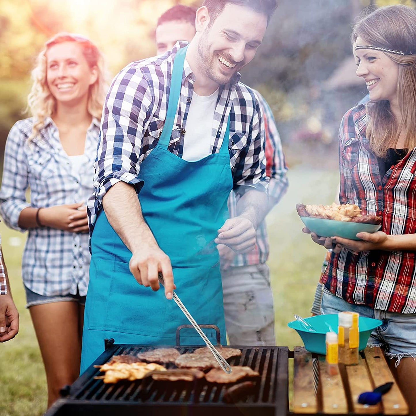 (🔥2026 New Year Sale-49% OFF) Stainless Steel Grill Tongs