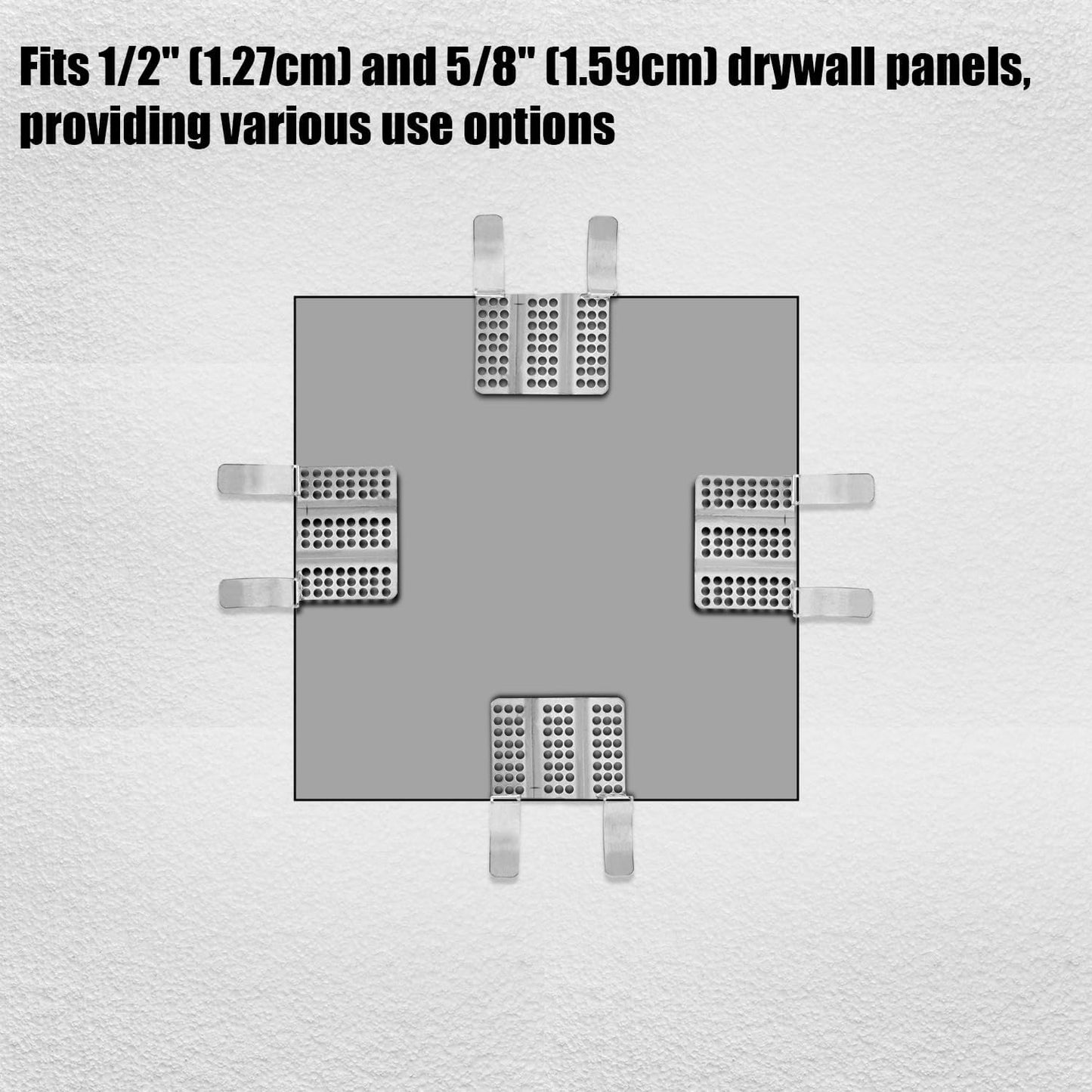 🛠️🔩No-Stud Drywall Repair Clips | Professional Wall Hole Repair Kit