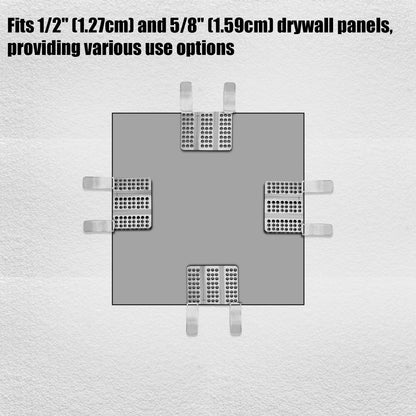 🛠️🔩No-Stud Drywall Repair Clips | Professional Wall Hole Repair Kit