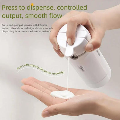 💖Hot 48% OFF🌹4-in-1 Portable Cosmetic & Shampoo Dispenser – Compact Travel Storage Bottle✈️