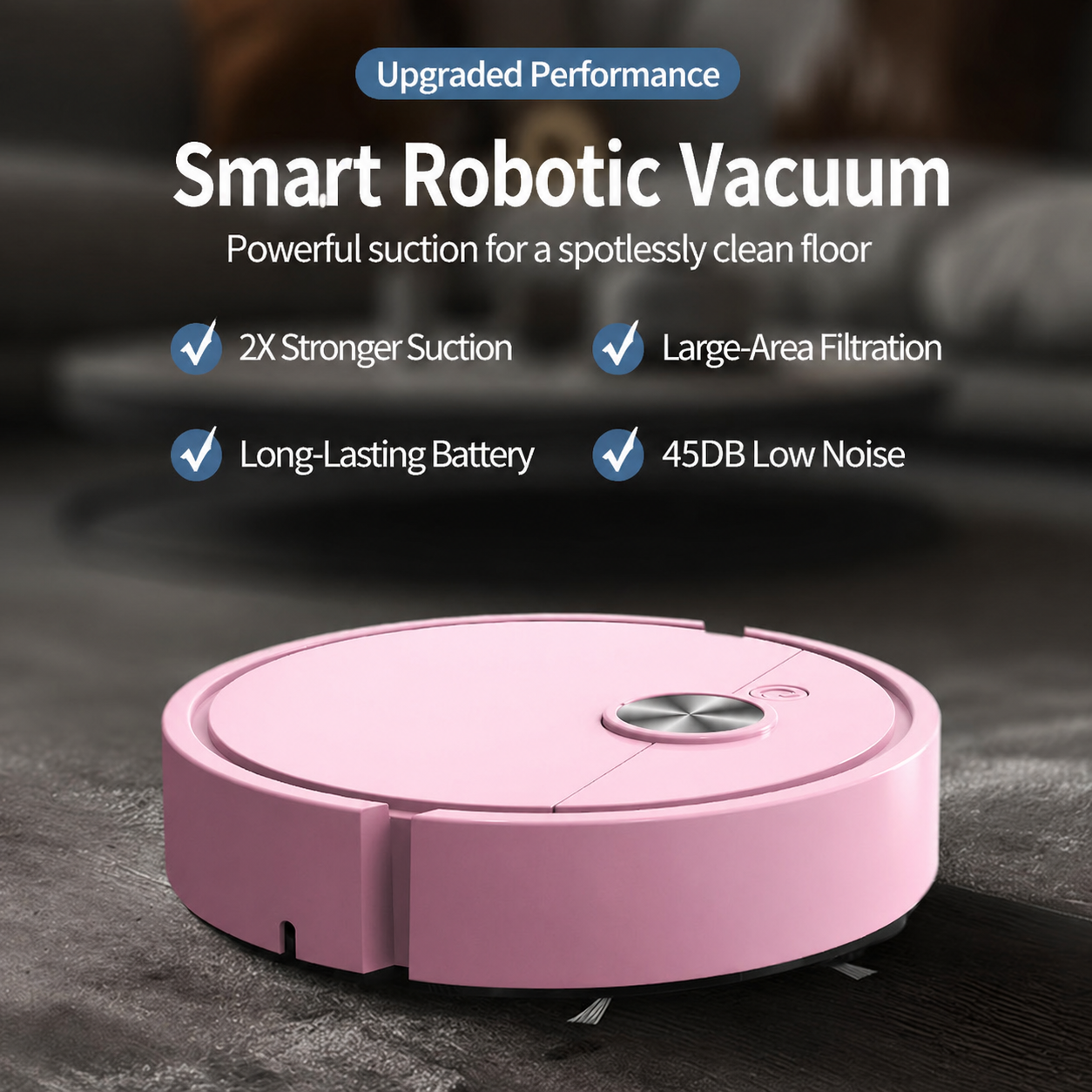 🔥Last Day 70% OFF🔥Mini Robot Sweep Vacuum Cleaner