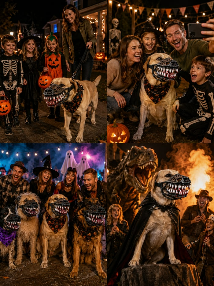 🎃 EARLY HALLOWEEN 49% OFF🔥🐶Hell Hound Monster Muzzle