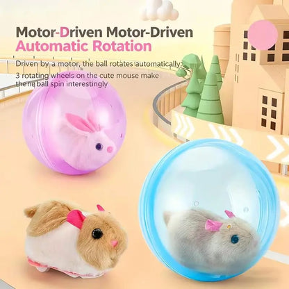 🐱 Auto-Rolling Cat Ball 🐭 Interactive Hands-Free Toy for Indoor Cats