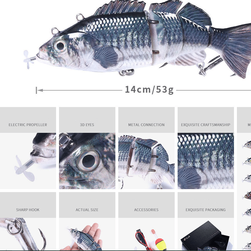 🔥LAST DAY 70%OFF🔥 - PROBERO (fishing gear) - Bionic swimming bait