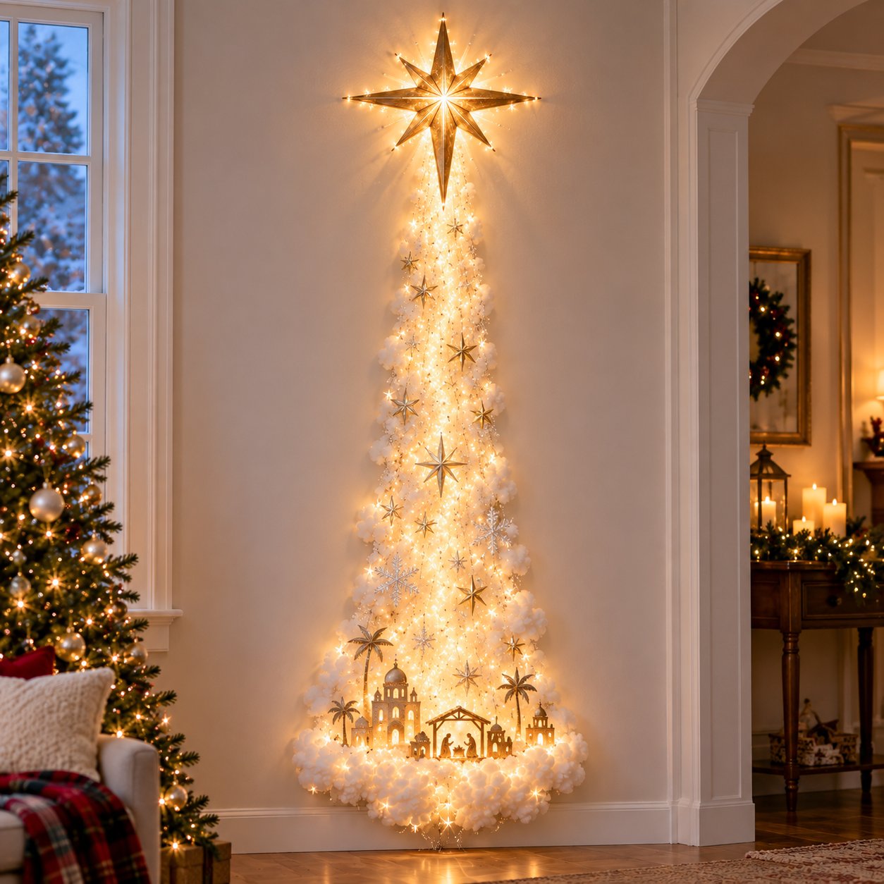 Christmas Magic Trail Wall Light style