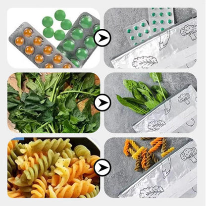 💥Reusable Aluminum Foil Sealable Storage Bags – Your Kitchen’s New Best Friend! 🍴✨
