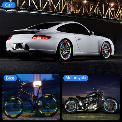 💥💥💥Buy 3 Get 5 Free💥💥💥20 PCS Creative Wheel Hub Rim Reflective Stickers