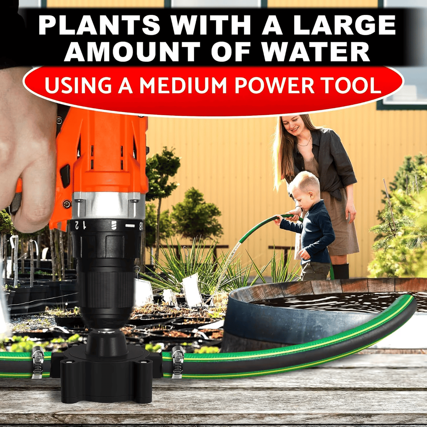 🔥 HOT SALE 49% OFF👨‍🌾🔥Portable Electric Drill Pump
