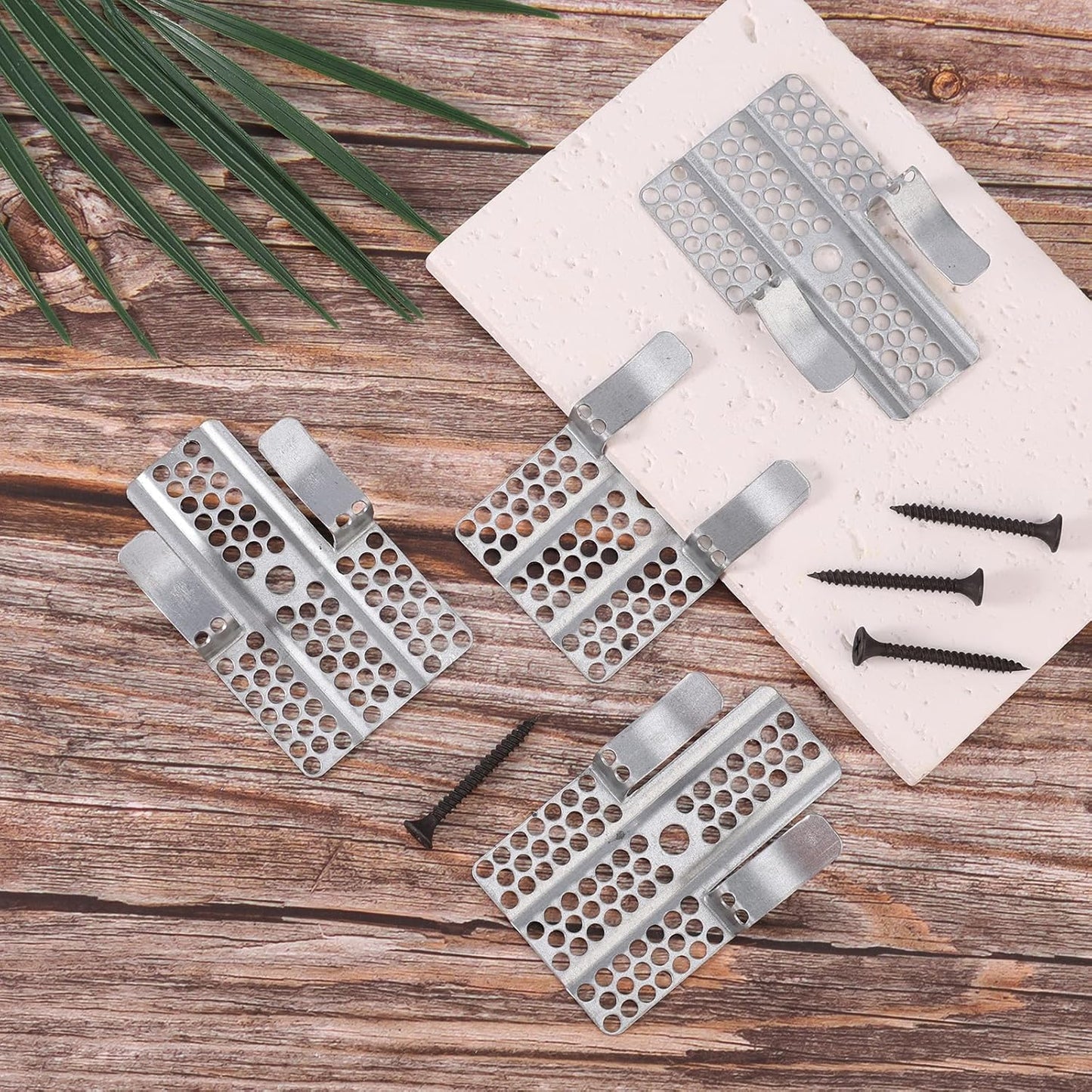 🛠️🔩No-Stud Drywall Repair Clips | Professional Wall Hole Repair Kit