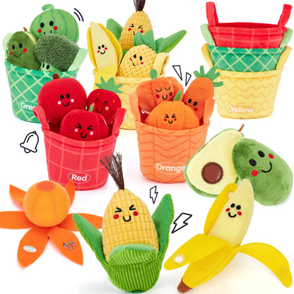 👶✨ Learn Through Play 🥕🍓 - Baby Sensory Sorting Toy (6–12 Months)-Limited Time Offer ⏰