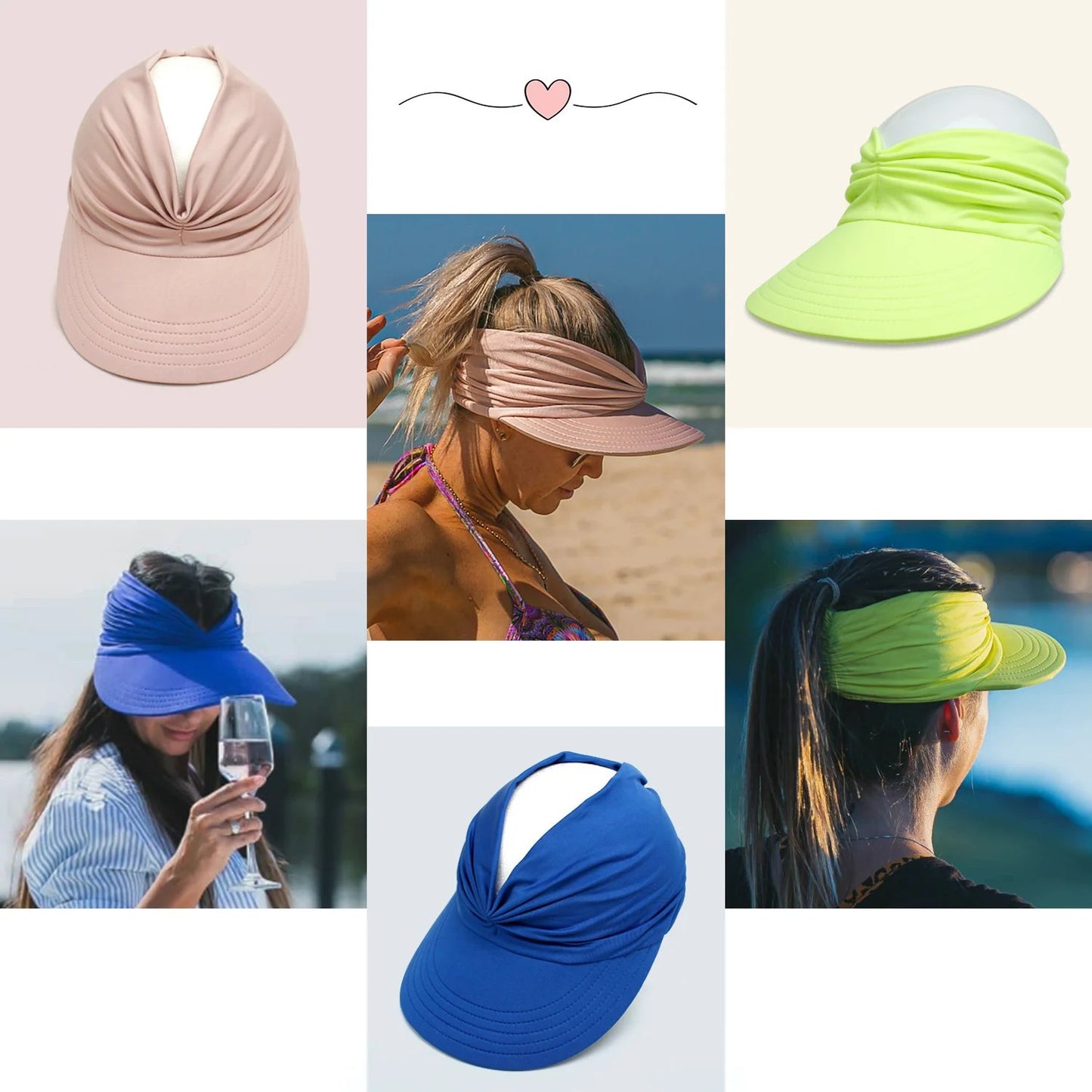 🔥Last Day 50% OFF - Women's UV Protection Sun Visor Hat