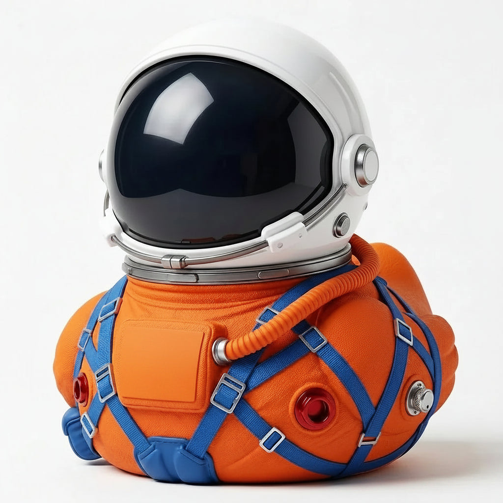 Limited Edition Artemis II Mission Moon Launch Commemorative Astronaut Duck🔥