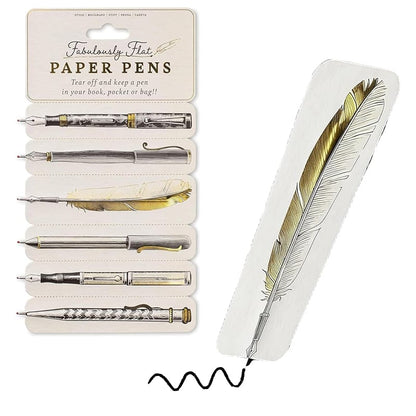 🪶Fabulously Flat Bookmark Pen - The Ultimate Portable Writing Solution
