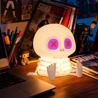 🔥 Last Day 49% OFF👻Halloween Skull Night Light 🎃🦇