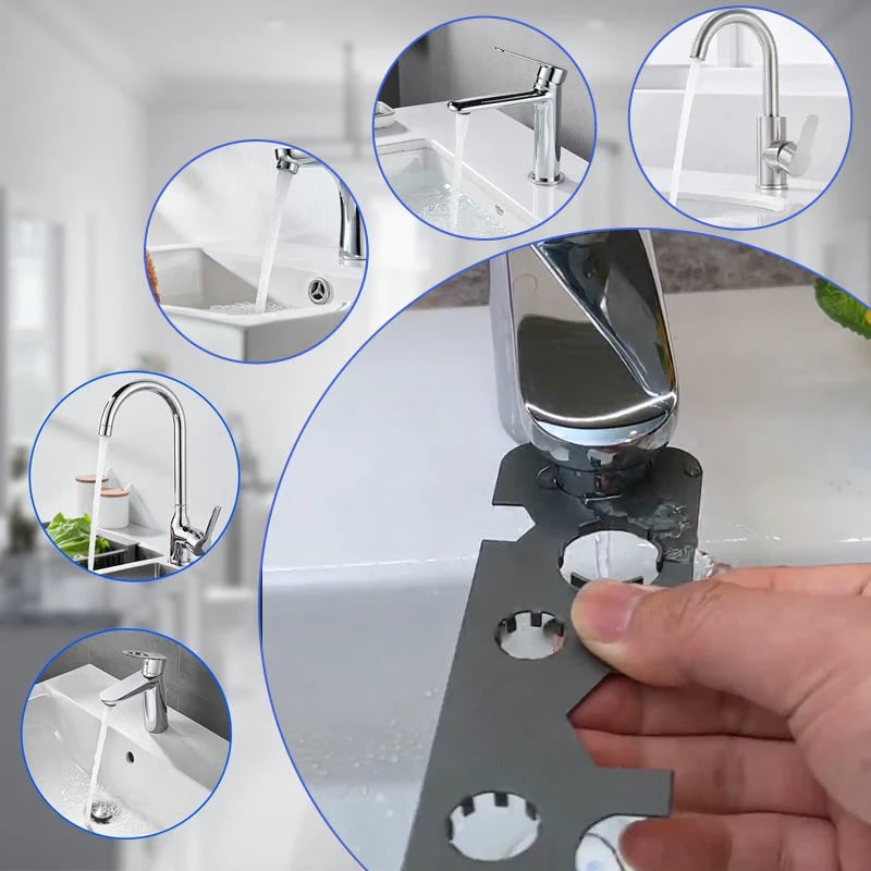9-in-1 Multi-functional Wrench for Faucet Aerator