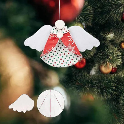 Guardian Angel Christmas Ornaments Template -With Instructions